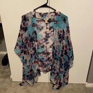 Floral kimono